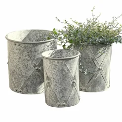 LOBERON Cache-Pots Et Amphores*Lot de 3 cache-pots Exilnor