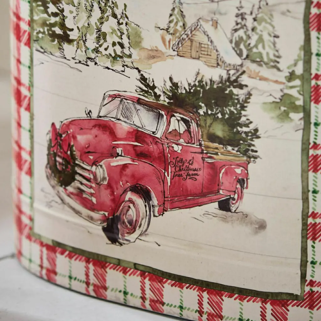 LOBERON Objets Décoratifs De Noël*Lot de 3 cache-pots Fuzzy