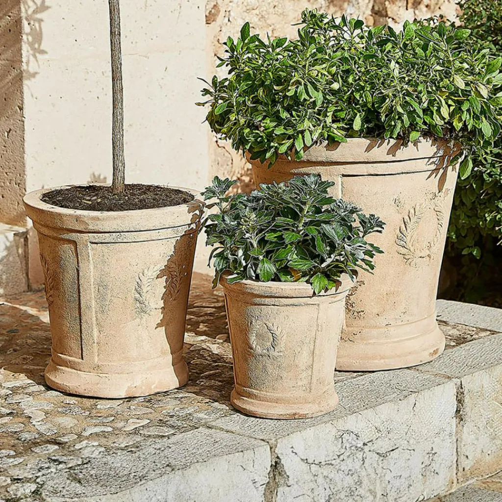 LOBERON Cache-Pots Et Amphores*Lot de 3 cache-pots Nesrin