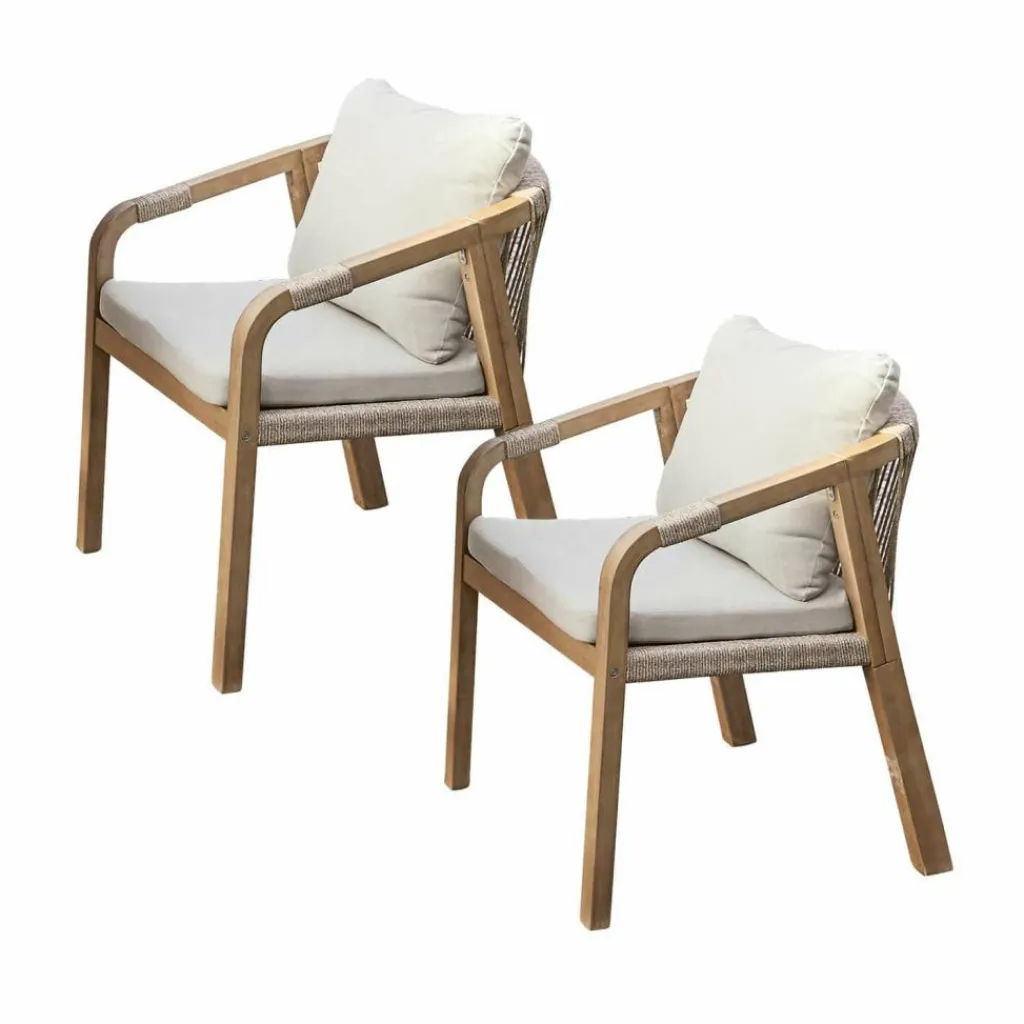LOBERON Canapés, Chaises Et Fauteuils*Lot de 2 chaises FSC®-100% Kennedy
