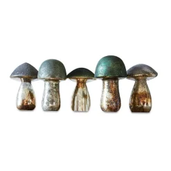 LOBERON Objets Décoratifs|Décoration*Lot de 5 champignons décoratifs Grana