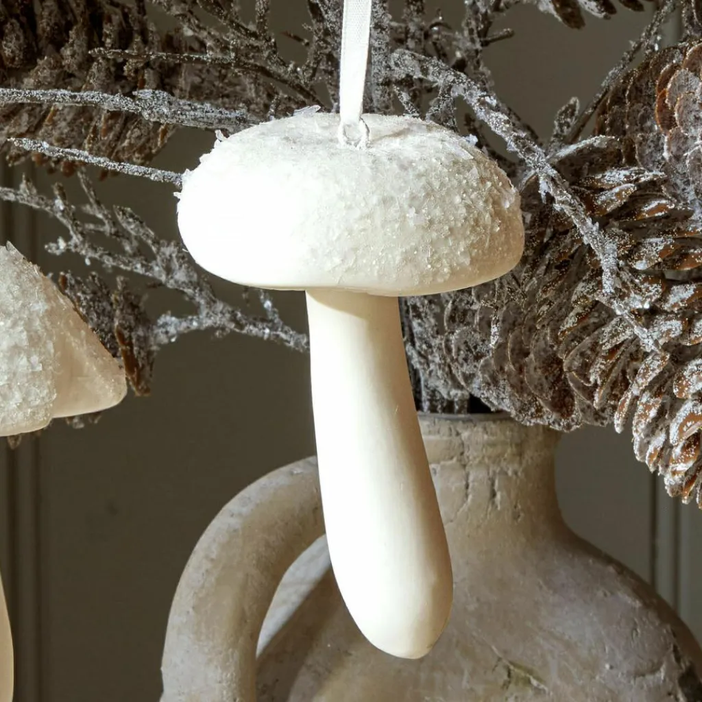 LOBERON Figurines De Noël*Lot de 3 champignons décoratifs Qilexor