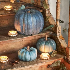 LOBERON Objets Décoratifs|Décoration*Lot de 3 citrouilles Pumpkin