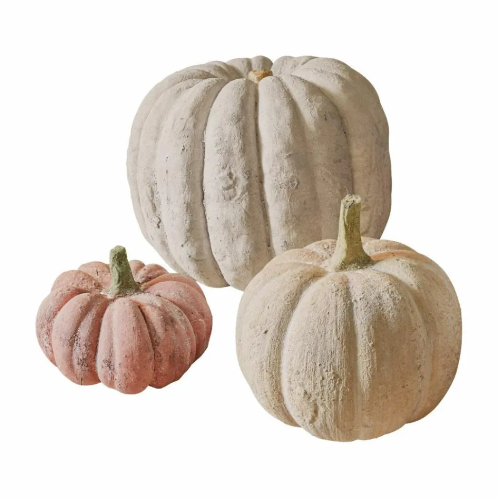 LOBERON Objets Décoratifs|Décoration*Lot de 3 citrouilles Pumpkin