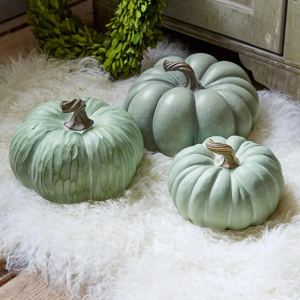 LOBERON Objets Décoratifs|Décoration*Lot de 3 citrouilles Villazon