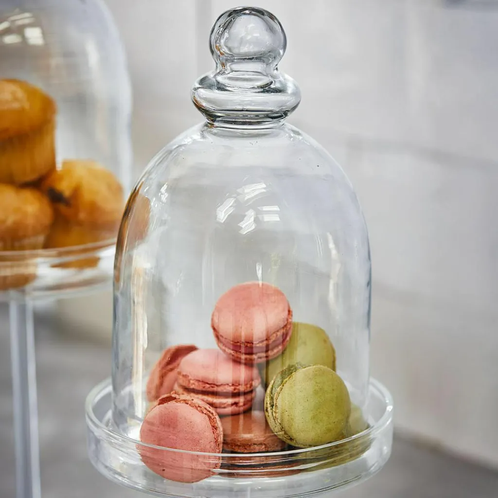 LOBERON Boîtes Et Cloches En Verre|Boîtes Et Cloches En Verre*Lot de 2 cloches en verre Hibous