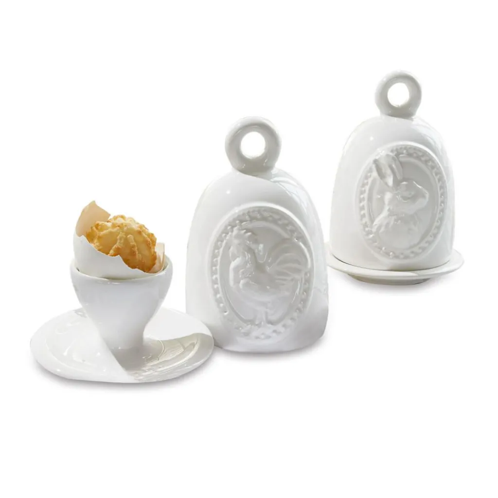 LOBERON Vaisselle|Vaisselle*Lot de 2 coquetiers Celestyn