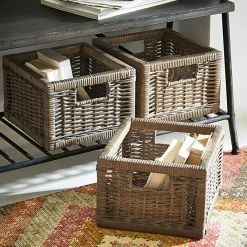 LOBERON Caisses Et Paniers|Rangements*Lot de 3 corbeilles Morvan
