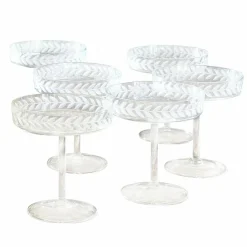 LOBERON Verres|Verres*Lot de 6 coupes à champagne Macomb