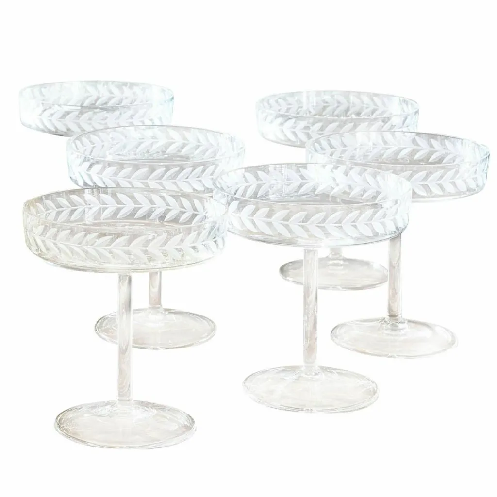 LOBERON Verres|Verres*Lot de 6 coupes à champagne Macomb