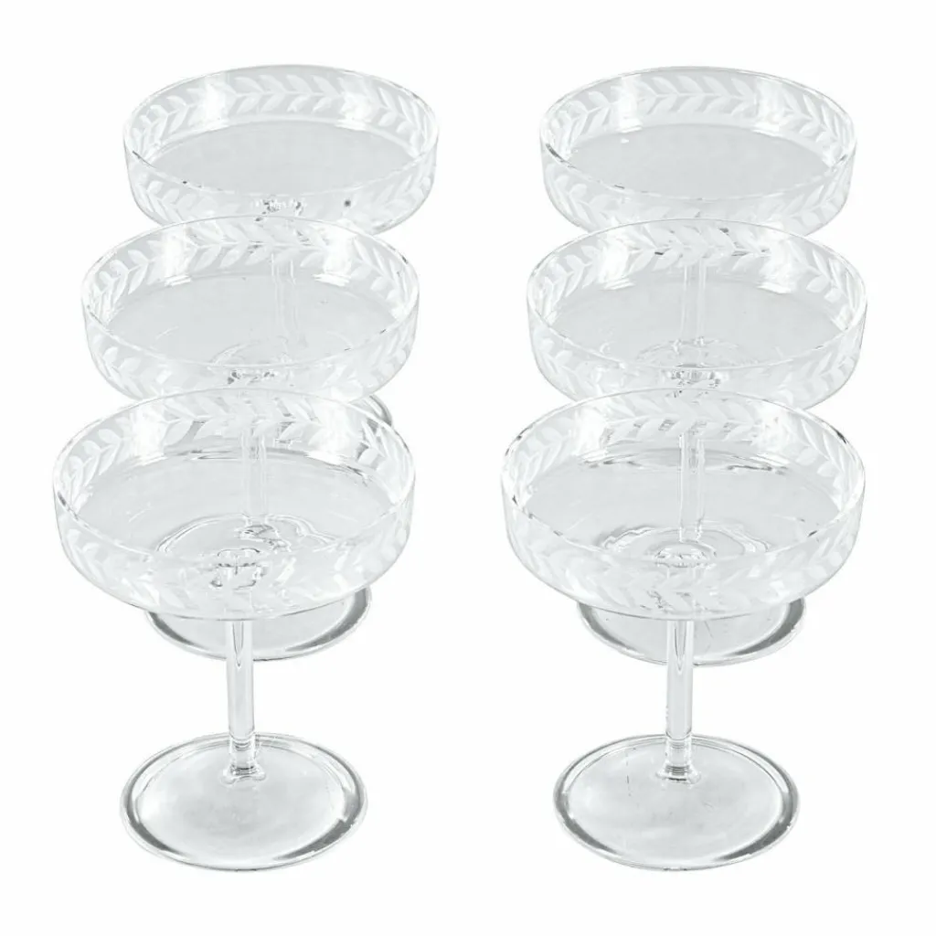 LOBERON Verres|Verres*Lot de 6 coupes à champagne Macomb