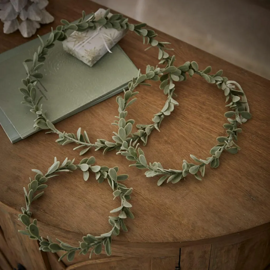 LOBERON Couronnes|Décoration*Lot de 3 couronnes Carivela