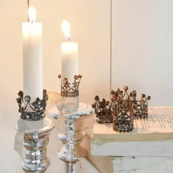 LOBERON Objets Décoratifs|Décoration*Lot de 6 couronnes décoratives Margareta