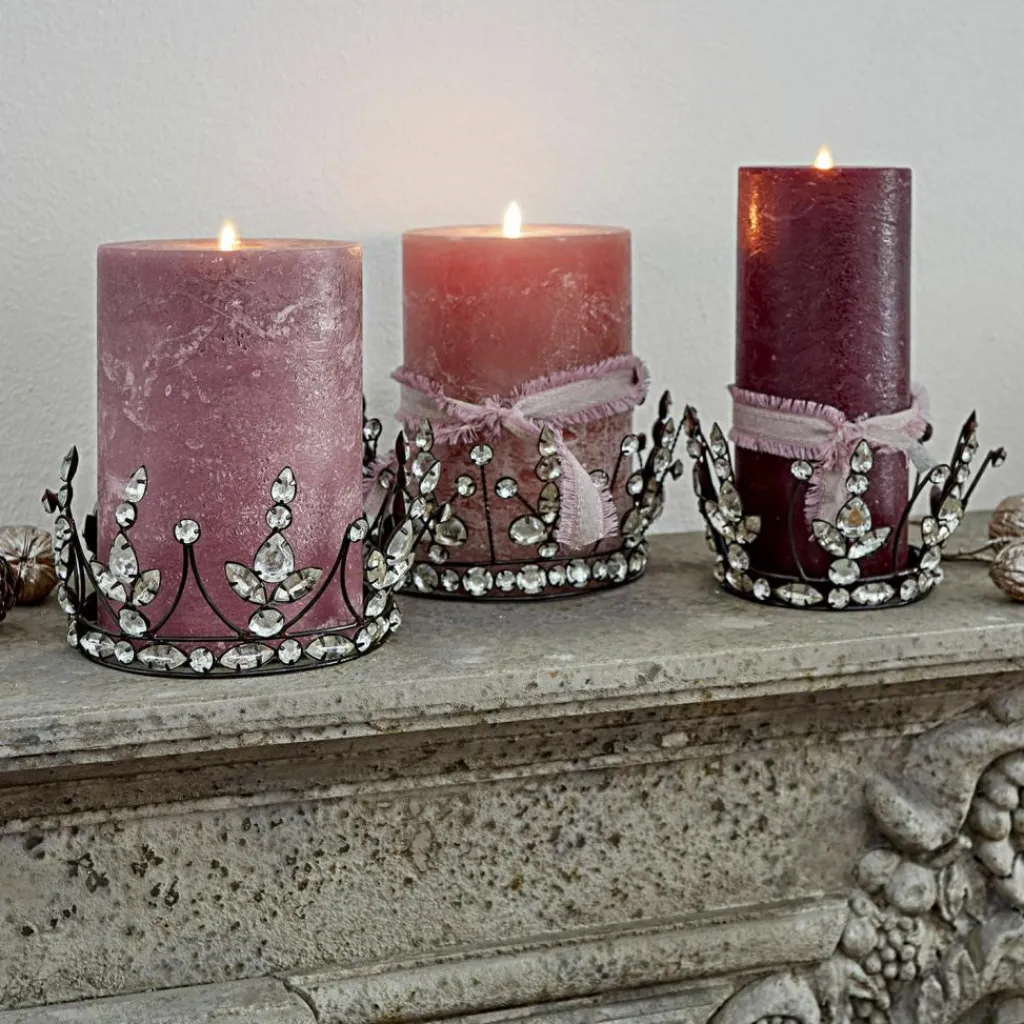 LOBERON Objets Décoratifs De Noël*Lot de 3 couronnes décoratives Bigas