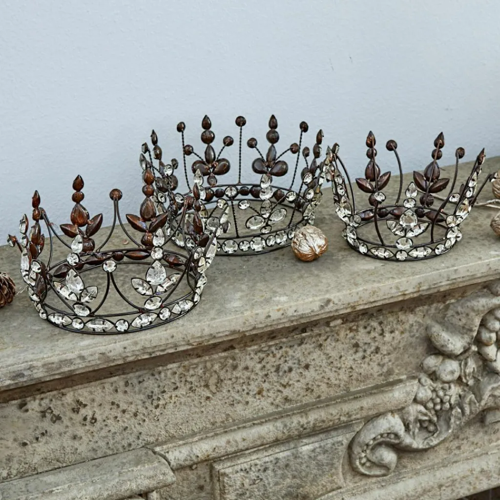 LOBERON Objets Décoratifs De Noël*Lot de 3 couronnes décoratives Bigas
