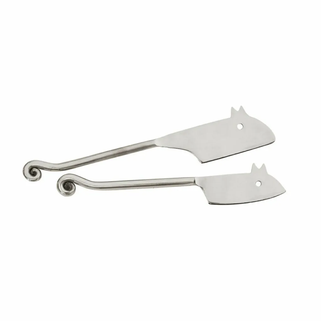 LOBERON Couverts|Couverts*Lot de 2 couteaux à fromage Hadley