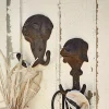 LOBERON Patères Et Étagères Murales|Patères Et Étagères Murales*Lot de 2 crochets Samiran