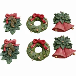 LOBERON Décorations Pour Le Sapin|Objets Décoratifs De Noël*Lot de 6 décorations à suspendre Sarivena