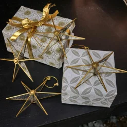 LOBERON Décorations Pour Le Sapin*Lot de 4 décorations à suspendre Zaydan