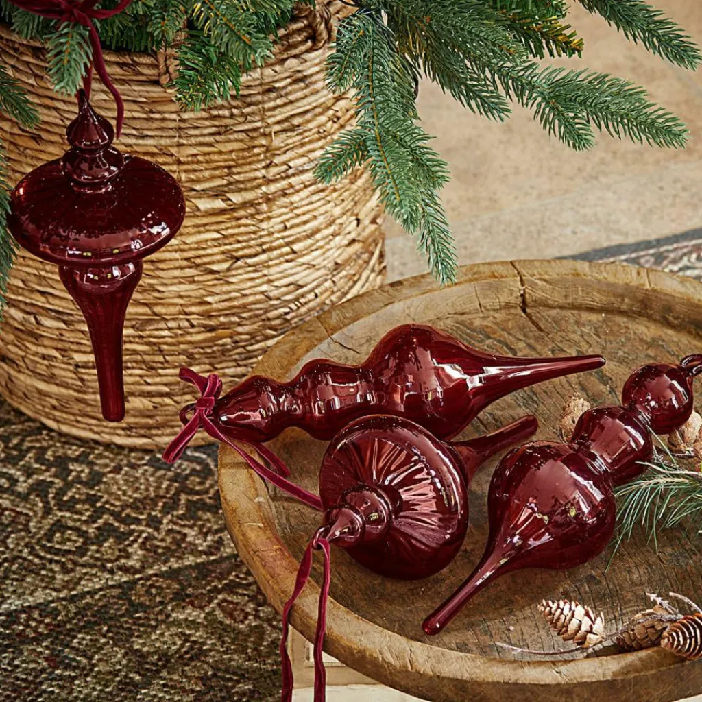 LOBERON Décorations Pour Le Sapin*Lot de 4 décorations à suspendre Camorita