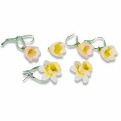 LOBERON Fleurs Séchées Et Artificielles|Décoration*Lot de 6 décorations à suspendre Duerre
