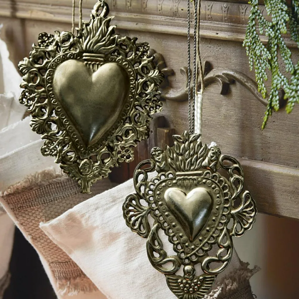 LOBERON Emballages Cadeaux|Objets Décoratifs*Lot de 2 décorations à suspendre Medes