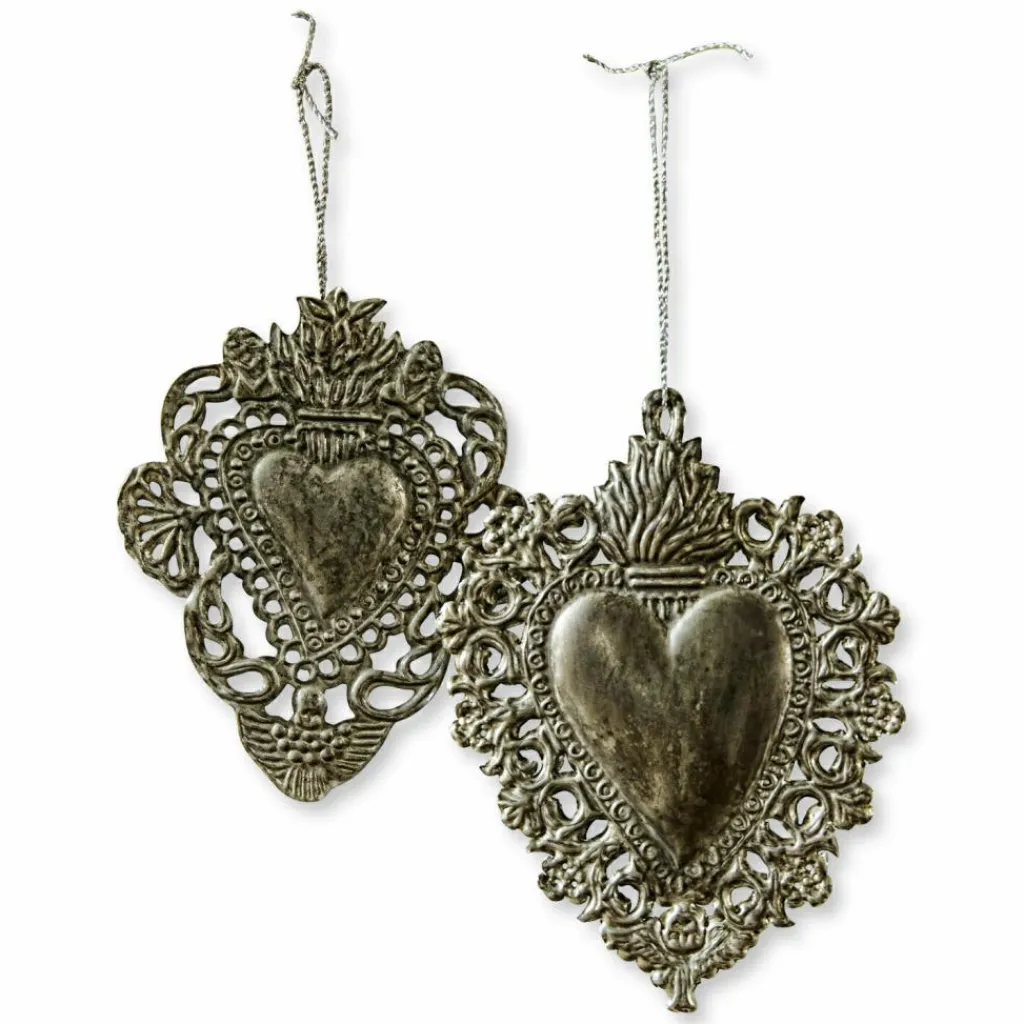 LOBERON Emballages Cadeaux|Objets Décoratifs*Lot de 2 décorations à suspendre Medes