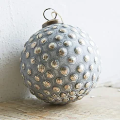 LOBERON Objets Décoratifs|Décoration*Lot de 4 décorations à suspendre Dores