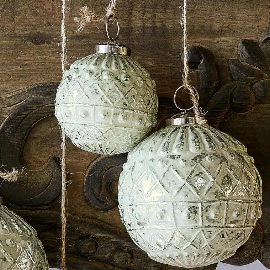 LOBERON Boules De Noël*Lot de 6 décorations de Noël Gladwin