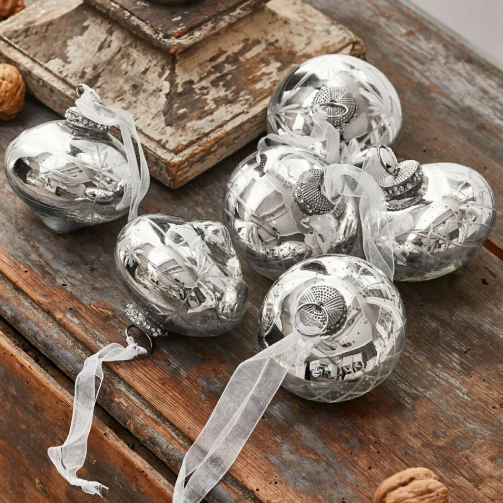 LOBERON Boules De Noël*Lot de 6 décorations de Noël Cheshire