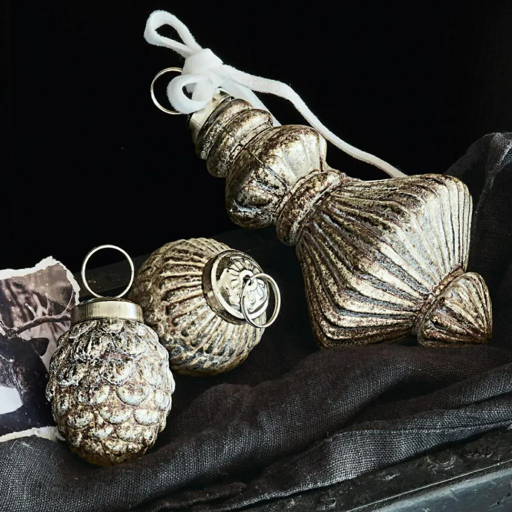 LOBERON Décorations Pour Le Sapin*Lot de 6 décorations de Noël Ménoire