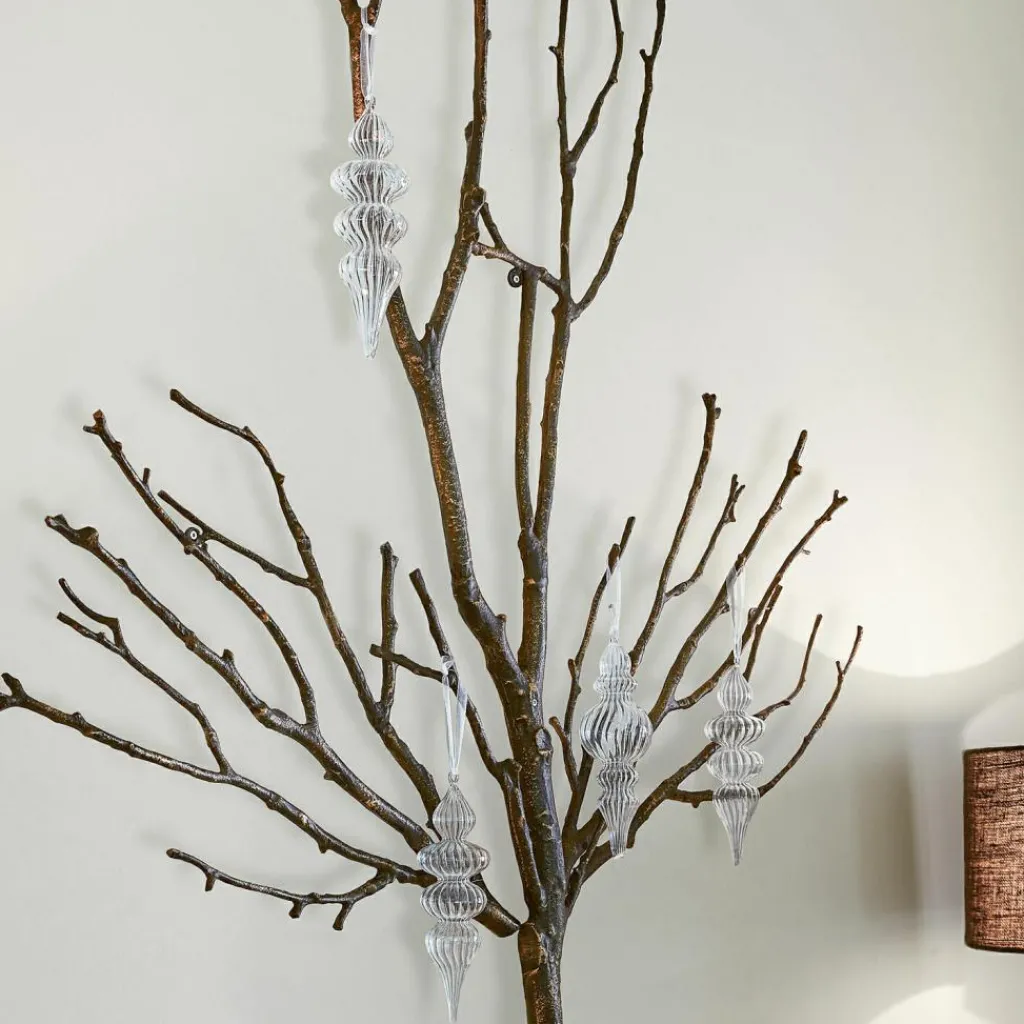 LOBERON Décorations Pour Le Sapin|Objets Décoratifs De Noël*Lot de 4 décorations de Noël Diorise