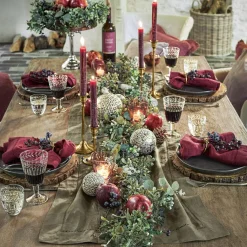 LOBERON Boules De Noël*Lot de 6 décorations de Noël Lucero