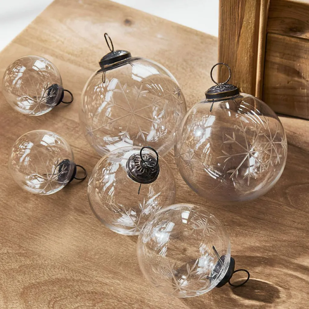 LOBERON Boules De Noël*Lot de 6 décorations de Noël Coro