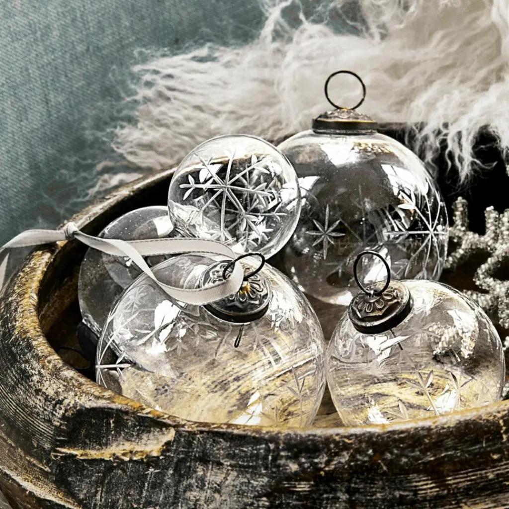 LOBERON Boules De Noël*Lot de 6 décorations de Noël Coro