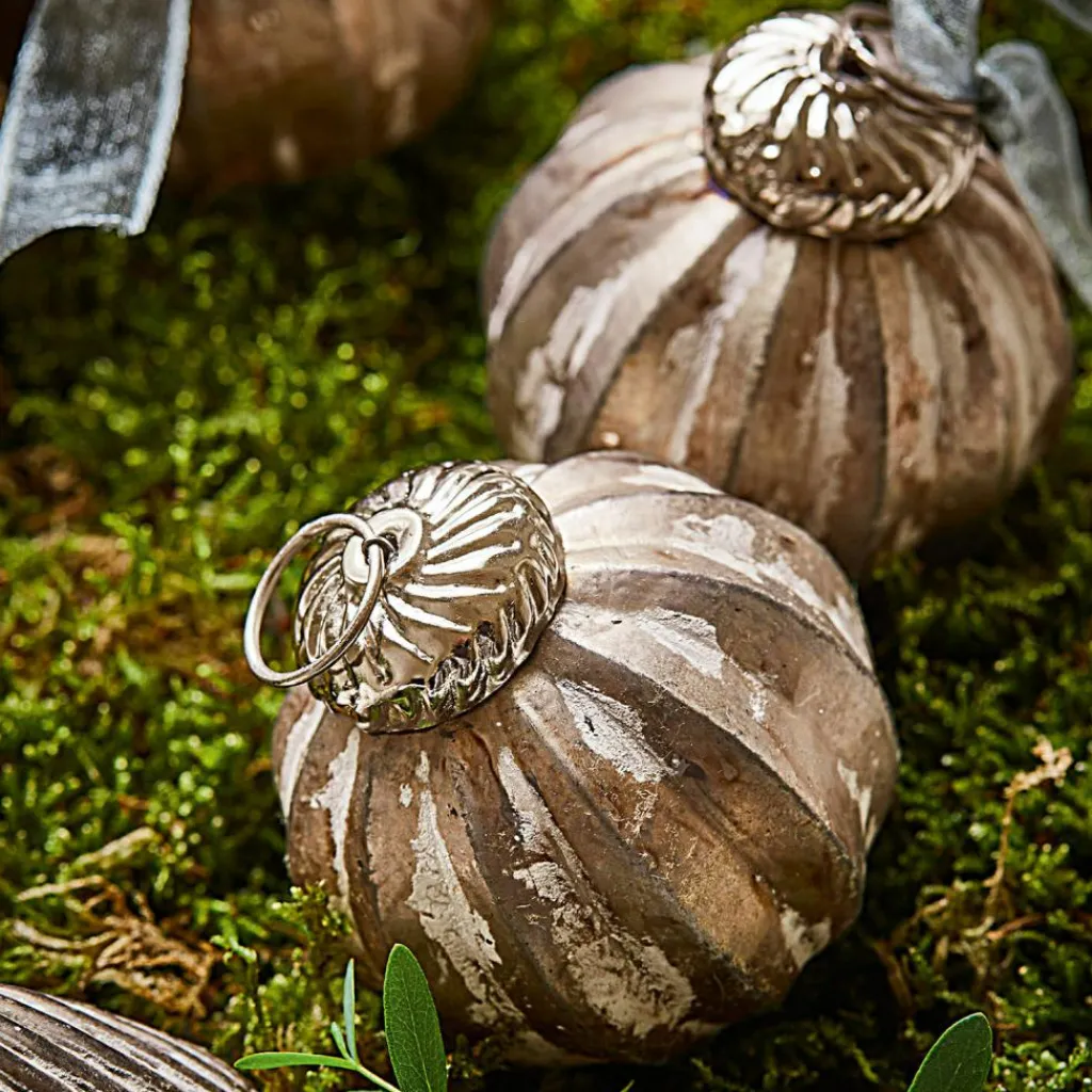 LOBERON Boules De Noël*Lot de 6 décorations de Noël Miras