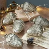 LOBERON Boules De Noël*Lot de 6 décorations de Noël Gland