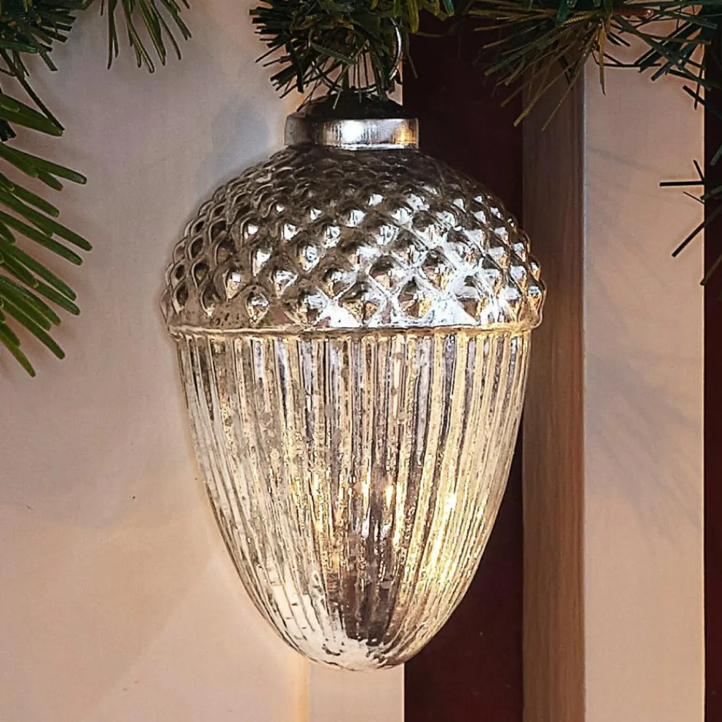 LOBERON Boules De Noël*Lot de 6 décorations de Noël Gland