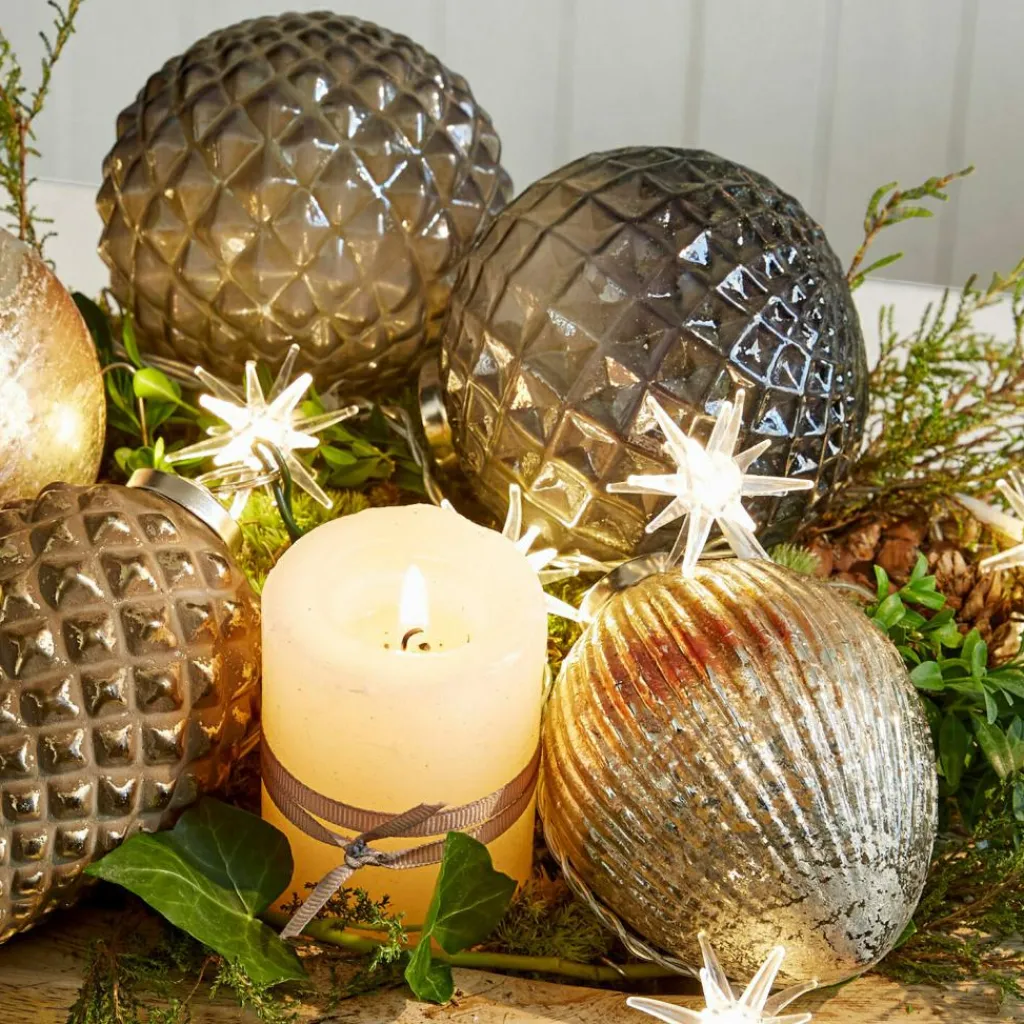 LOBERON Boules De Noël*Lot de 6 décorations de Noël Layounne