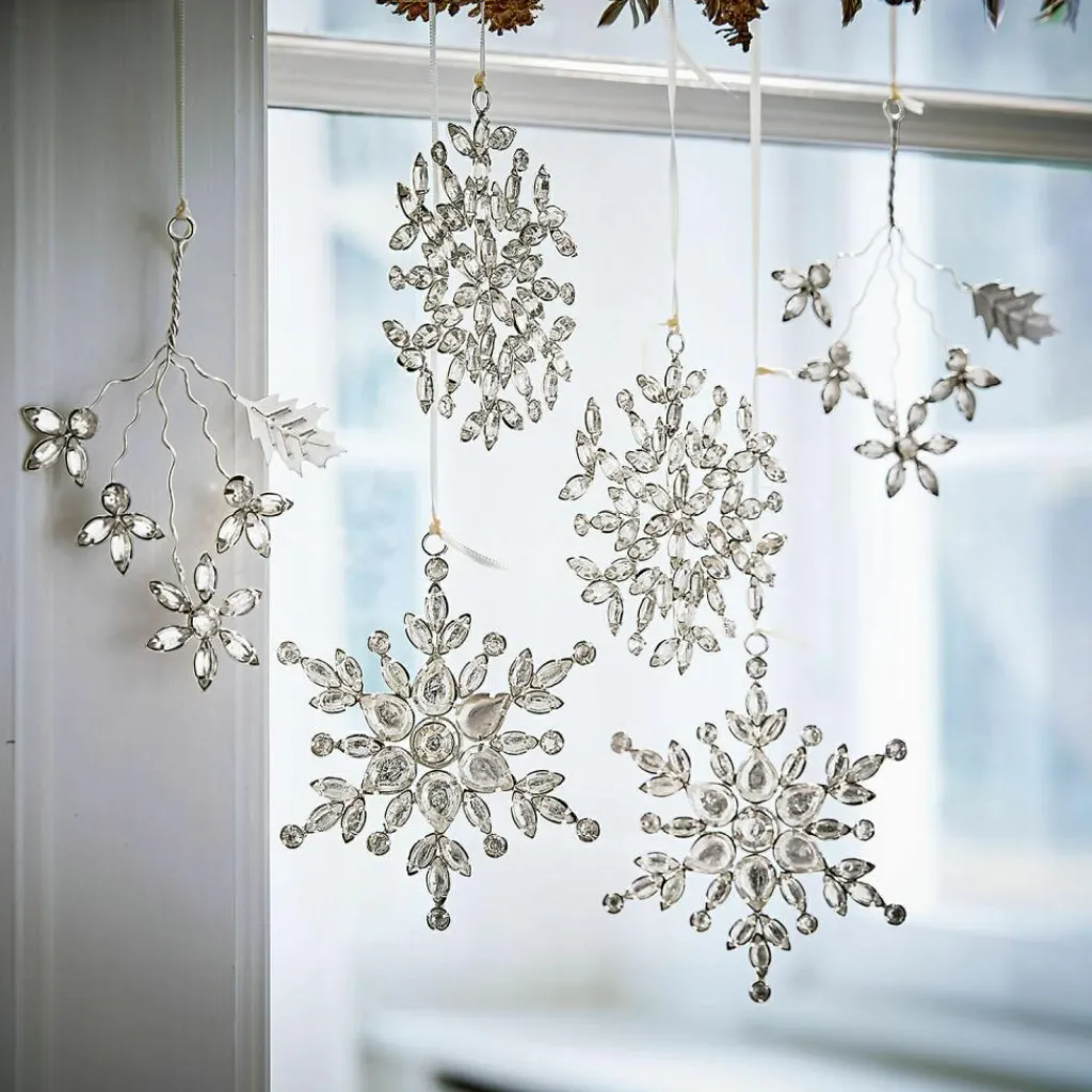 LOBERON Décorations Pour Le Sapin*Lot de 6 décorations de Noël Allegan