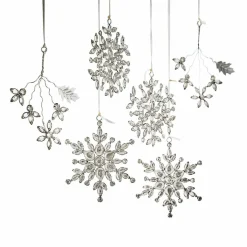 LOBERON Décorations Pour Le Sapin*Lot de 6 décorations de Noël Allegan
