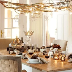 LOBERON Décorations Pour Le Sapin*Lot de 4 décorations de Noël Pierette