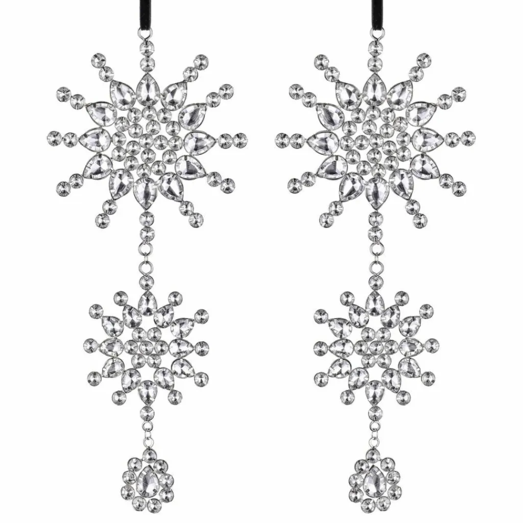 LOBERON Décorations Pour Le Sapin|Objets Décoratifs De Noël*Lot de 2 décorations de Noël Klerven