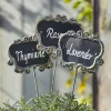 LOBERON Décorations De Jardin*Lot de 3 décorations pour plantes Trevalin