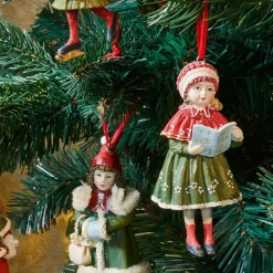 LOBERON Décorations Pour Le Sapin*Lot de 4 décorations suspendues Nostalgic