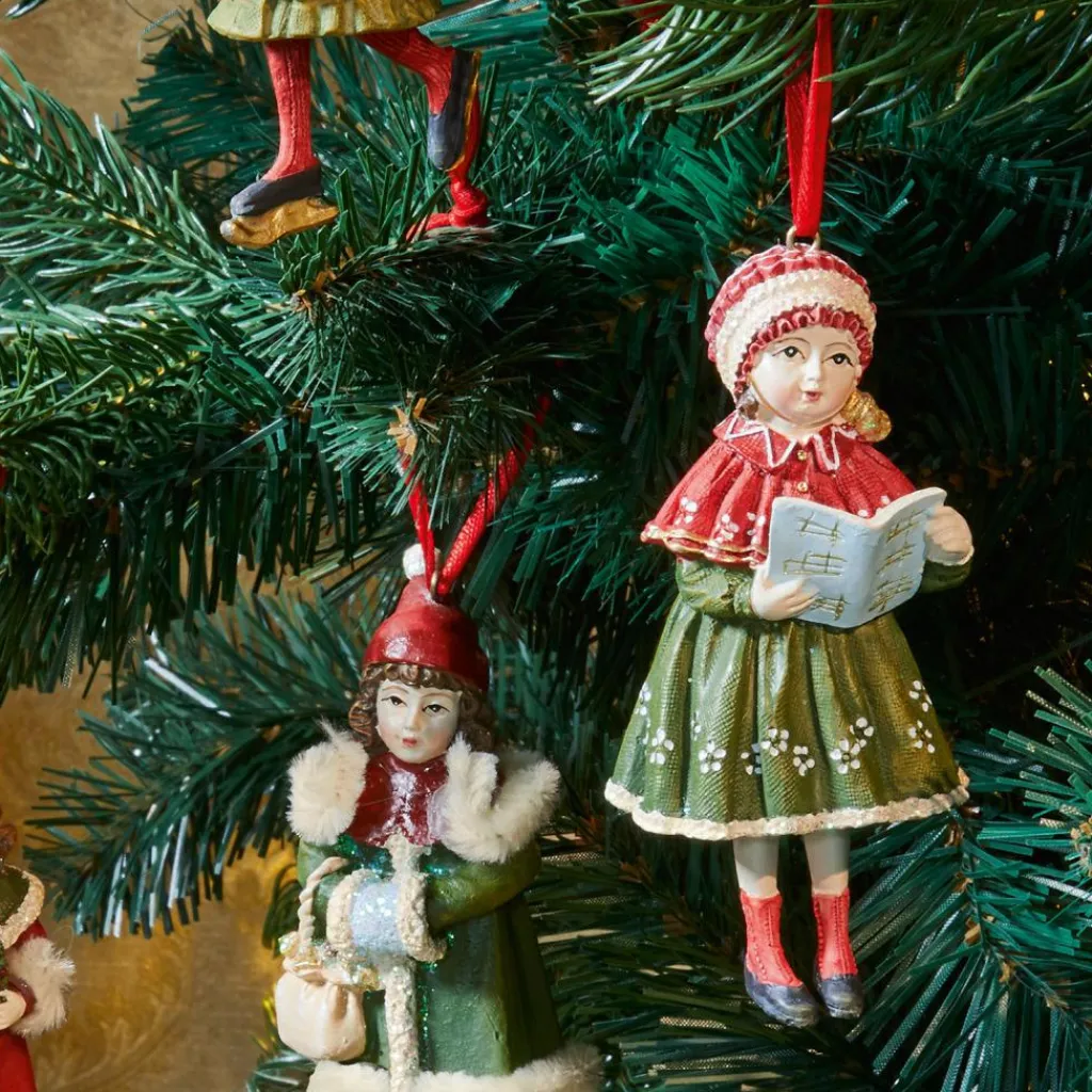 LOBERON Décorations Pour Le Sapin*Lot de 4 décorations suspendues Nostalgic