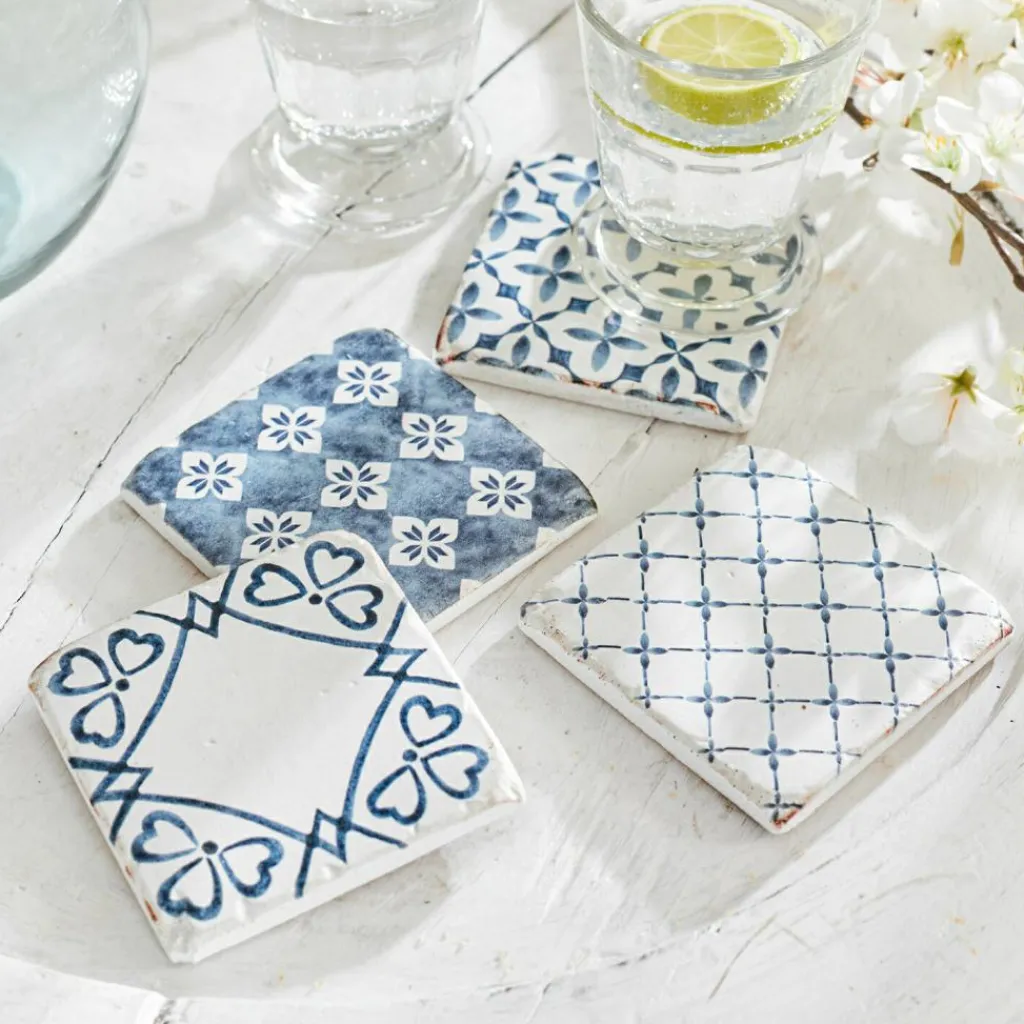 LOBERON Ustensiles De Cuisine|Accessoires De Table*Lot de 4 dessous de verres Sliwa