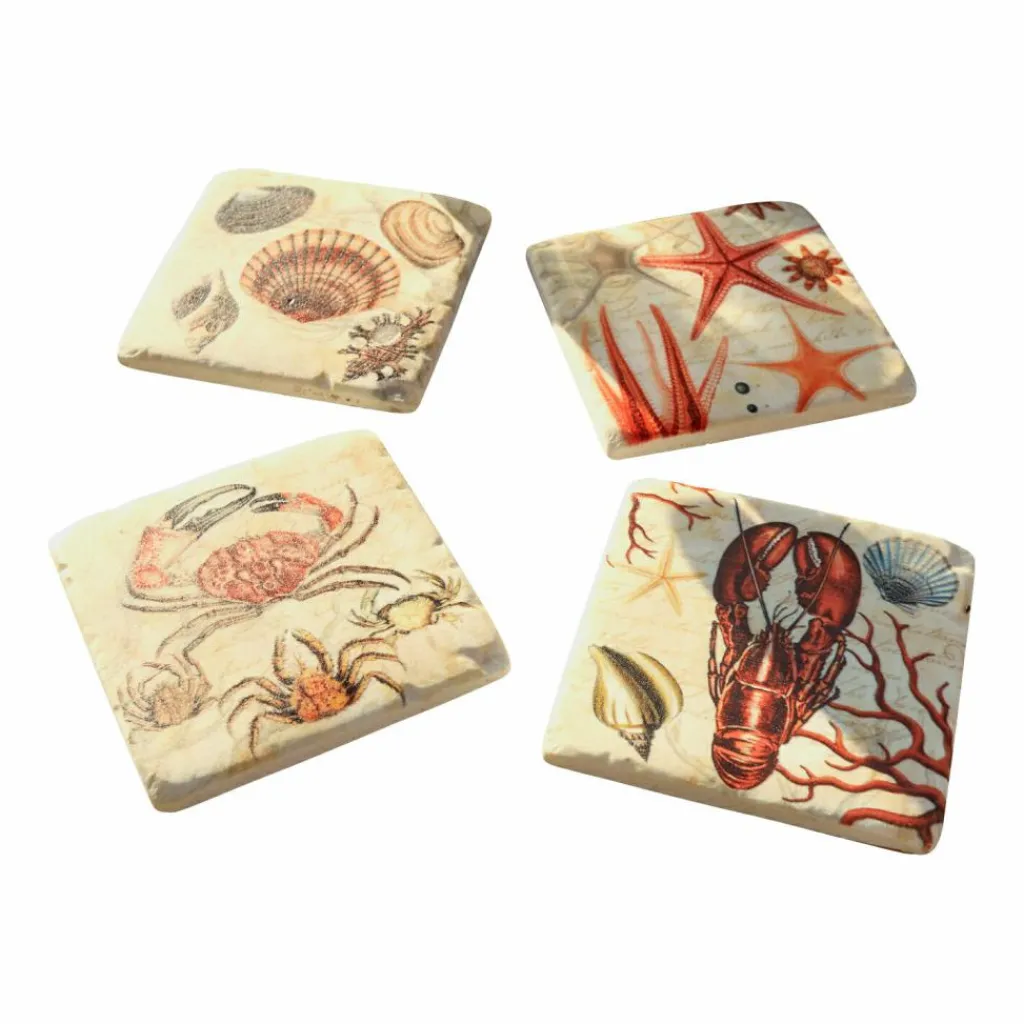 LOBERON Ustensiles De Cuisine|Accessoires De Cuisine*Lot de 4 dessous de verres Celorin