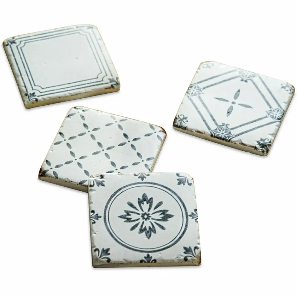 LOBERON Ustensiles De Cuisine|Accessoires De Table*Lot de 4 dessous de verres Emma