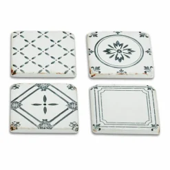 LOBERON Ustensiles De Cuisine|Accessoires De Table*Lot de 4 dessous de verres Emma